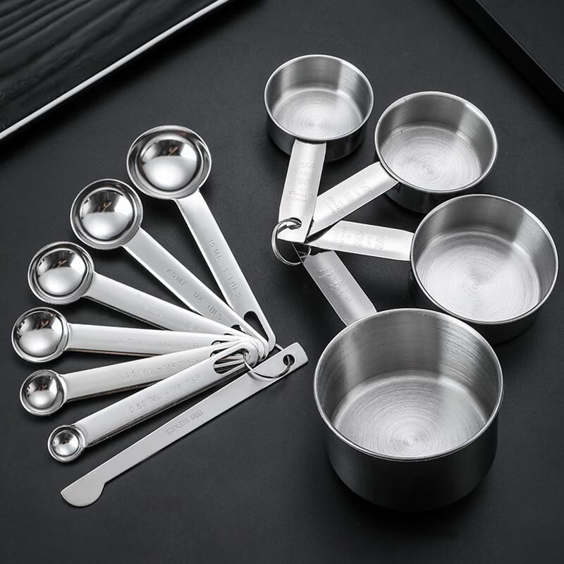 Stainless Steel Measuring Spoon and Cup Set