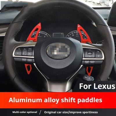 For Lexus GS 12-19 RX 12-21 LM 20 2PCS Aluminum Alloy Car Steering Wheel Shift Paddle Shifter Auto Accessories
