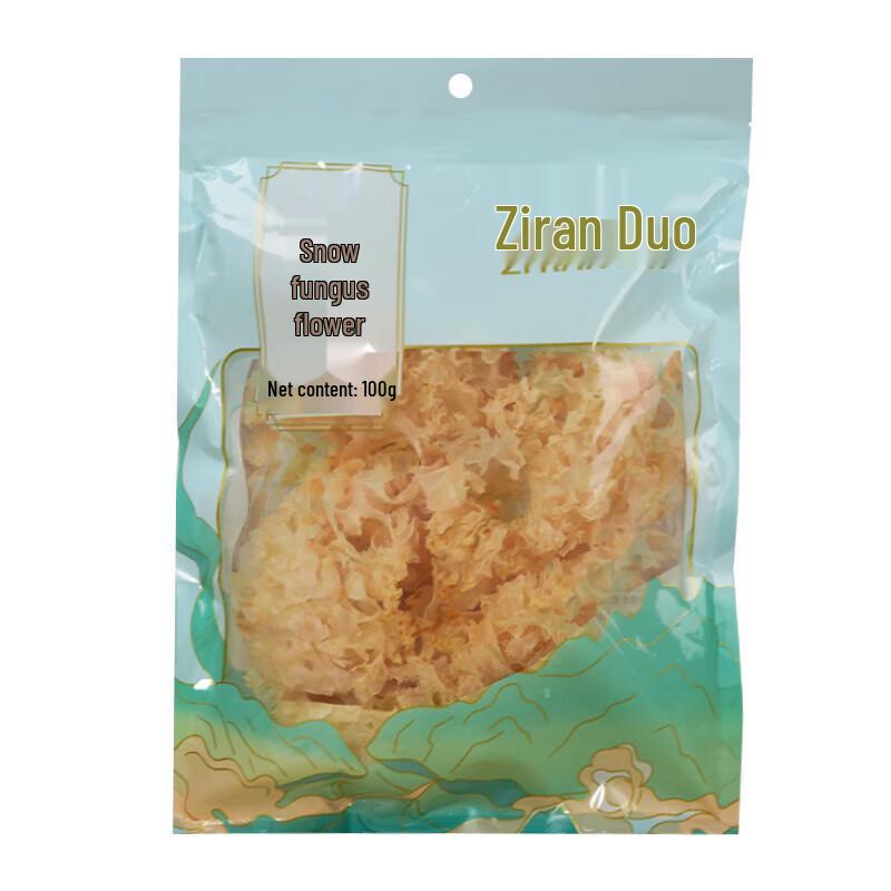 Ziran Duo Dried Snow Fungus Flower, 100g x 3 Bags