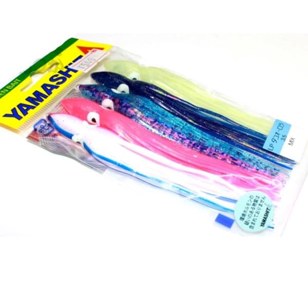 Yamashita Octopus Bait LP Octopus Aurora 105mm MIX Lure (YAMASHITA) 3.5