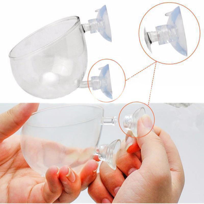 Kulturbecher Wasserpflanzenbecher Topf mit Saugnäpfen für Aquarium