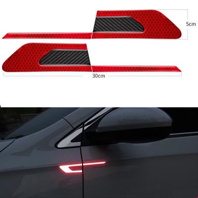 Auto-Warnaufkleber, Auto-reflektierende Sicherheitswarnstreifen, Auto-Stoßstangen-Reflexstreifen, sichere Reflektor-Aufkleber, Aufkleber