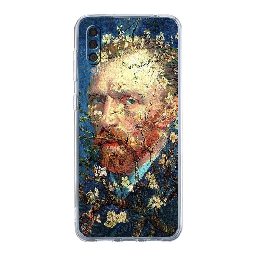 Art Aesthetic Van Gogh Starry Phone Case For Samsung Galaxy A52 A50 A70 A10 A30 A40 A20S A20E A02S A12 A22 A72 A32 5G A04s Cover