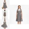 The Wizard Of Oz Style Cosplay Dress With Lightweight Fabric For Themed Party Wear