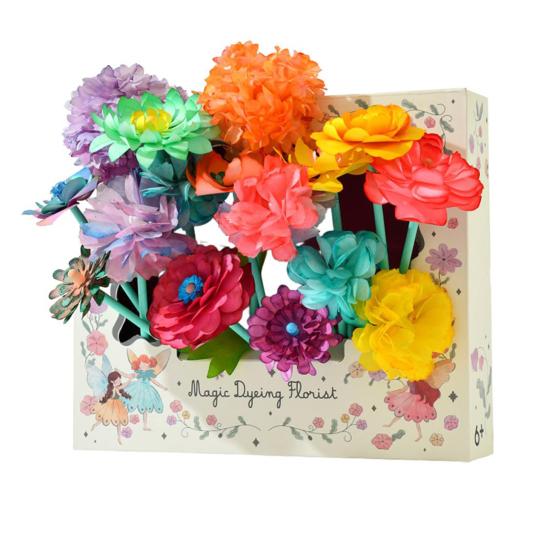 

1 Набор для творчества «Лепестки цветов», Набор для изготовления цветов из раскрашенной бумаги ручной работы, Набор для изготовления цветов для малышей и взрослых, Развивающий набор для создания красочного букета цветов своими руками