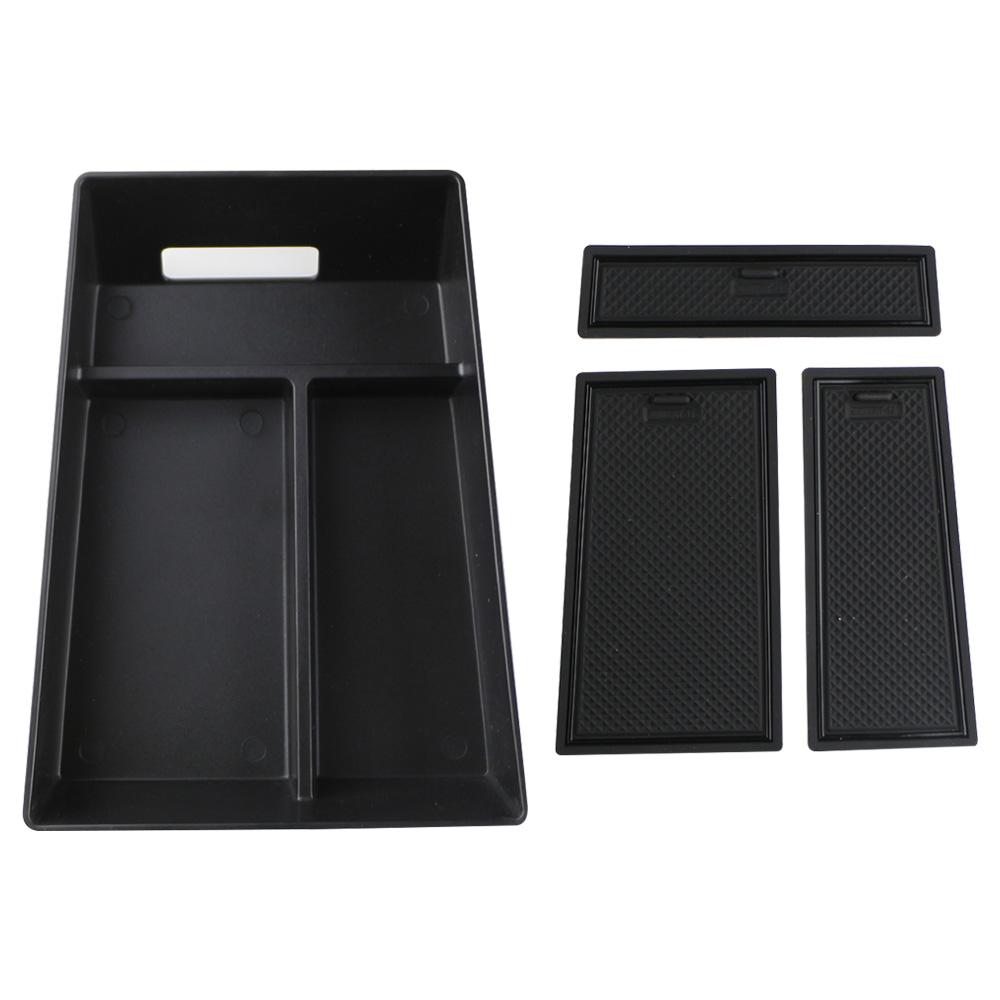 

ABS Car Armrest Storage Box for BMW X5 G05 X7 G07 2019-2026 X6 G06 2020-2026 Centraol Console Organizer Container with Mats чорний