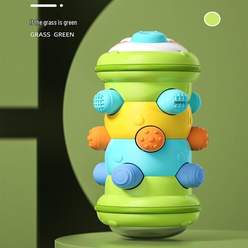 Adorable Caterpillar Roller: Early Education Toy for Finger Grasping and Crawling