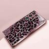 Purple Leopard Glitter Dense Pattern Phone Case Suitable for Samsung GalaxyS21S21 Ultra S22 S23 S24 S25 S26 Ultra Plus