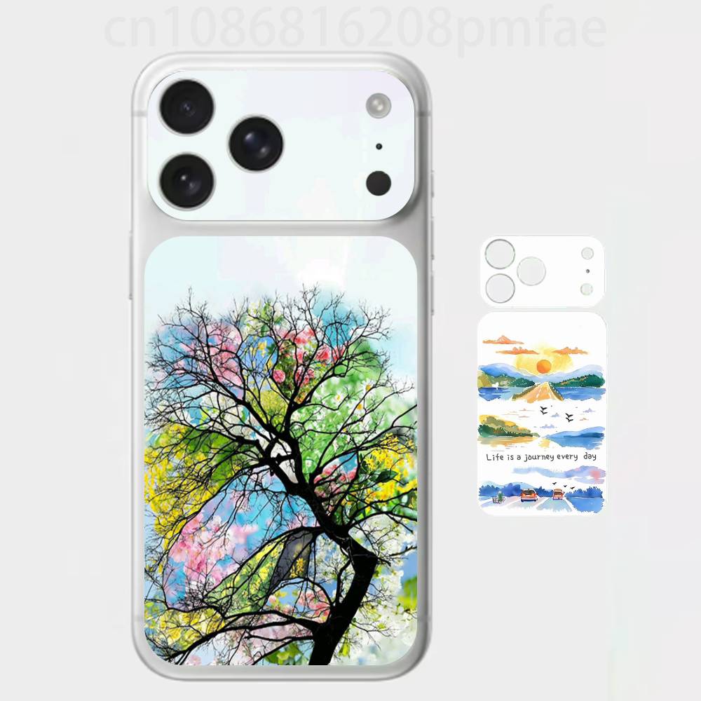 

Every Part of the World 3D Full Body Skin Decal for iPhone 17/Pro/Pro Max Color Rear Protective Sticker iPhone17promax
