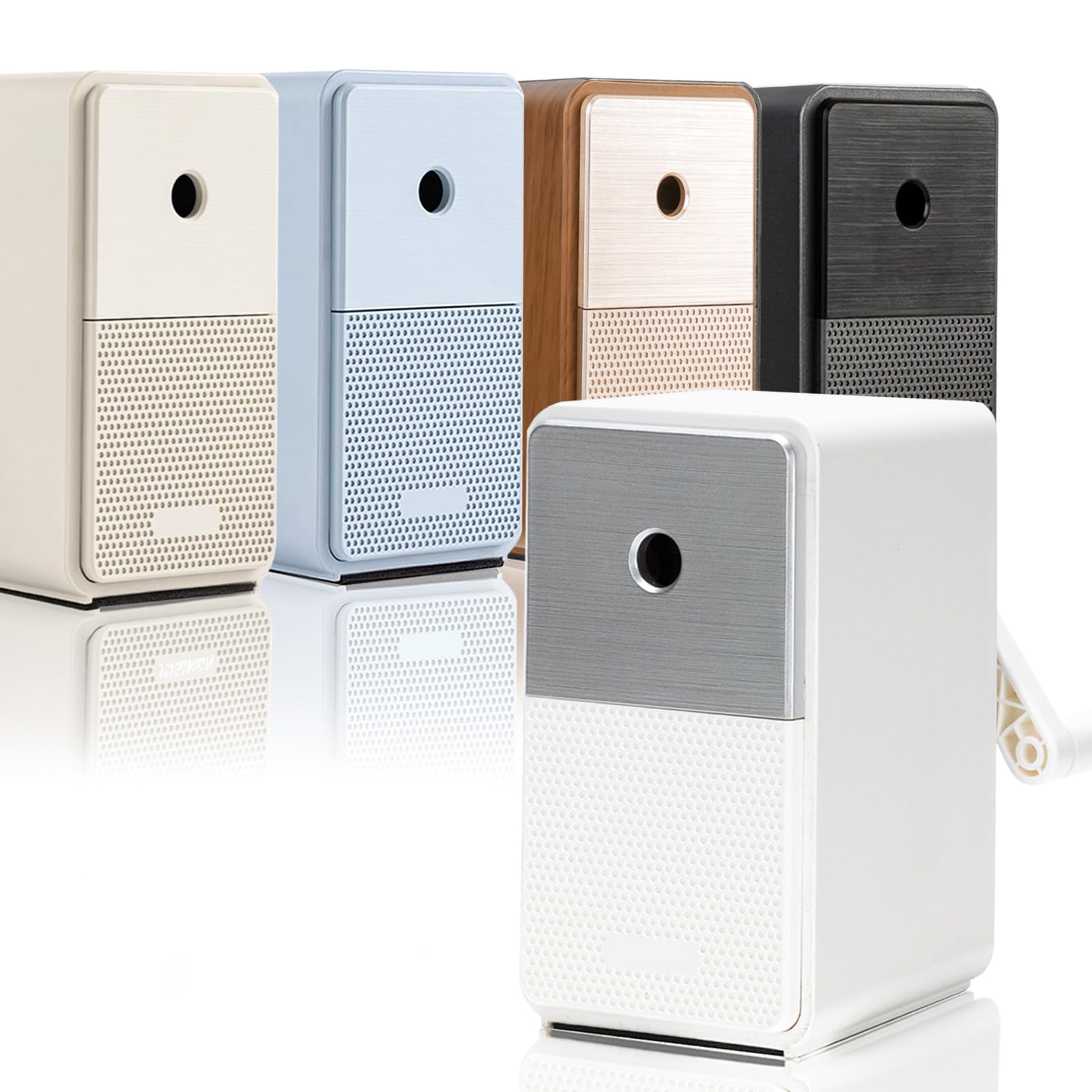 Manual Pencil 1 Sharpens Automatic Pen Alloy Steel Lead Fits Easy to Great Gift for Kids Sharpener, White, Piece, 10,000 Pencils, Quiet, Feed, белый