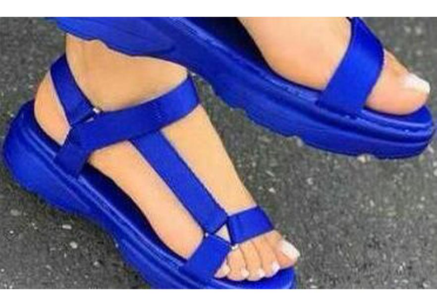 Dames Plus Size Kleurrijke Lichte Strandsandalen - Zachte Zool, Trendy Stijl (Maten 42-43)