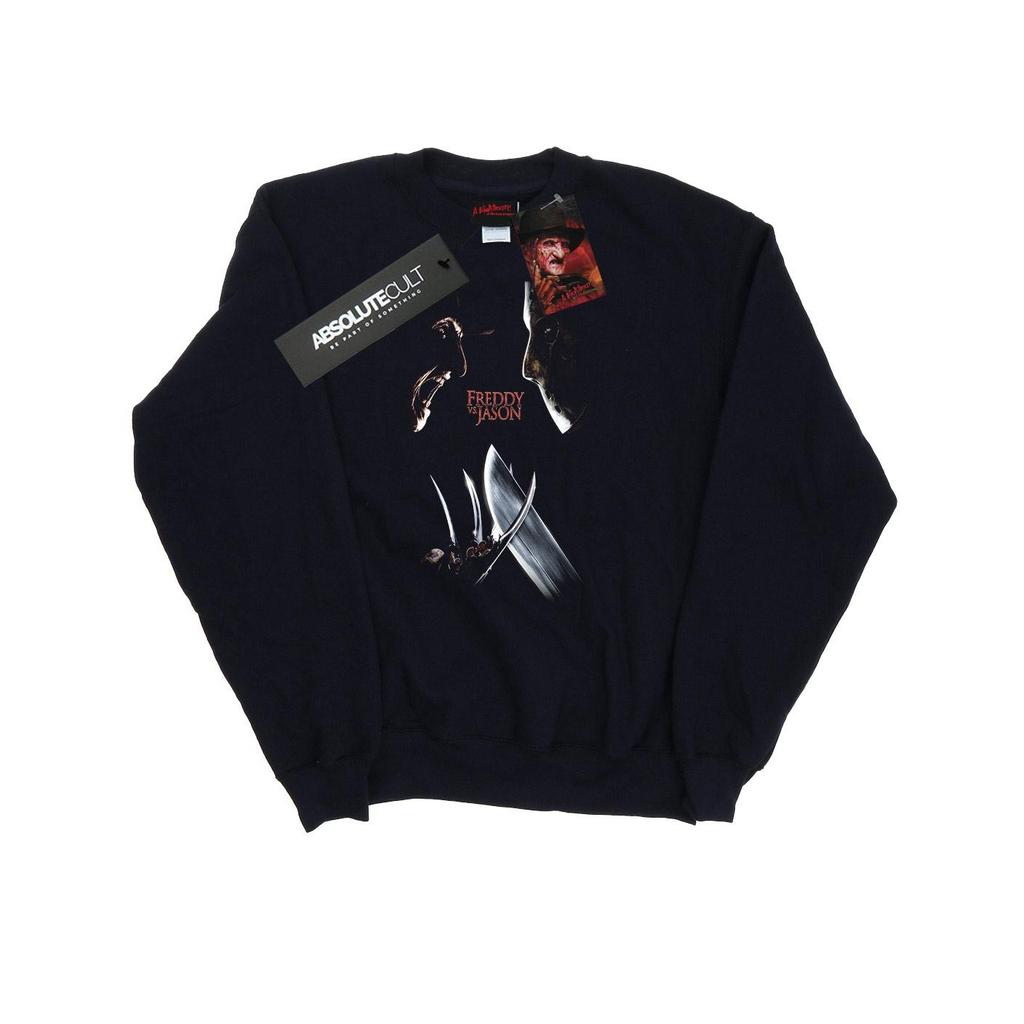 A Nightmare On Elm Street Womens/Ladies Freddy Vs Jason Sweatshirt