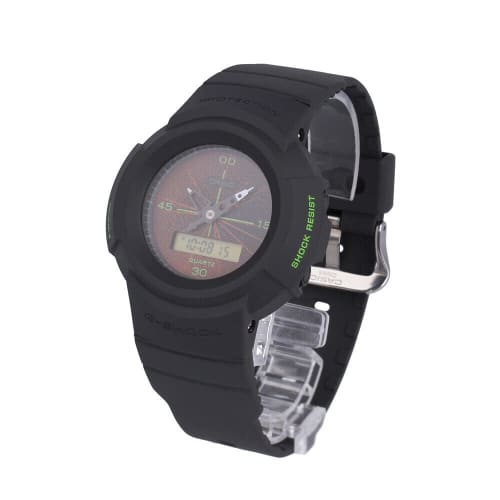 

Casio G-Shock YOSHIROTTEN MUSIC NIGHT TOKYO Men s Waterproof Analog-Digi Watch, Black, AW-500MNT-1A