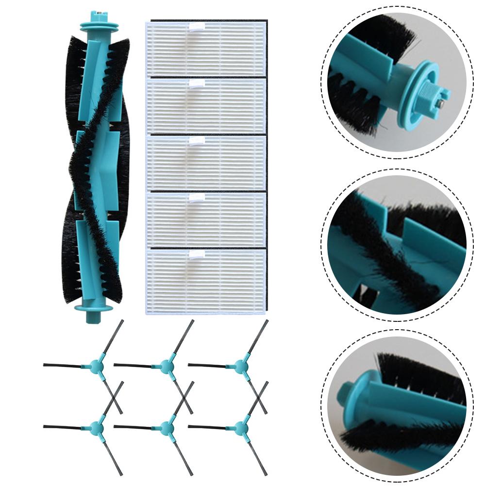 1 Set For Honor For Choice S3 / S3 Plus / R3 / R3 Plus Main Side Brush Filter Vacuum Cleaner Accessories Spare To Replace