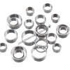 10pcs 5pcs 2 Hole Stainless Steel Round Frame Spacer Beads DIY Necklace Bracelet Earring Circle Connector Pendant Jewelry Making