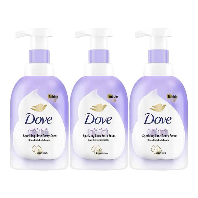 Dove Lime Berry Scented Foaming Body Wash