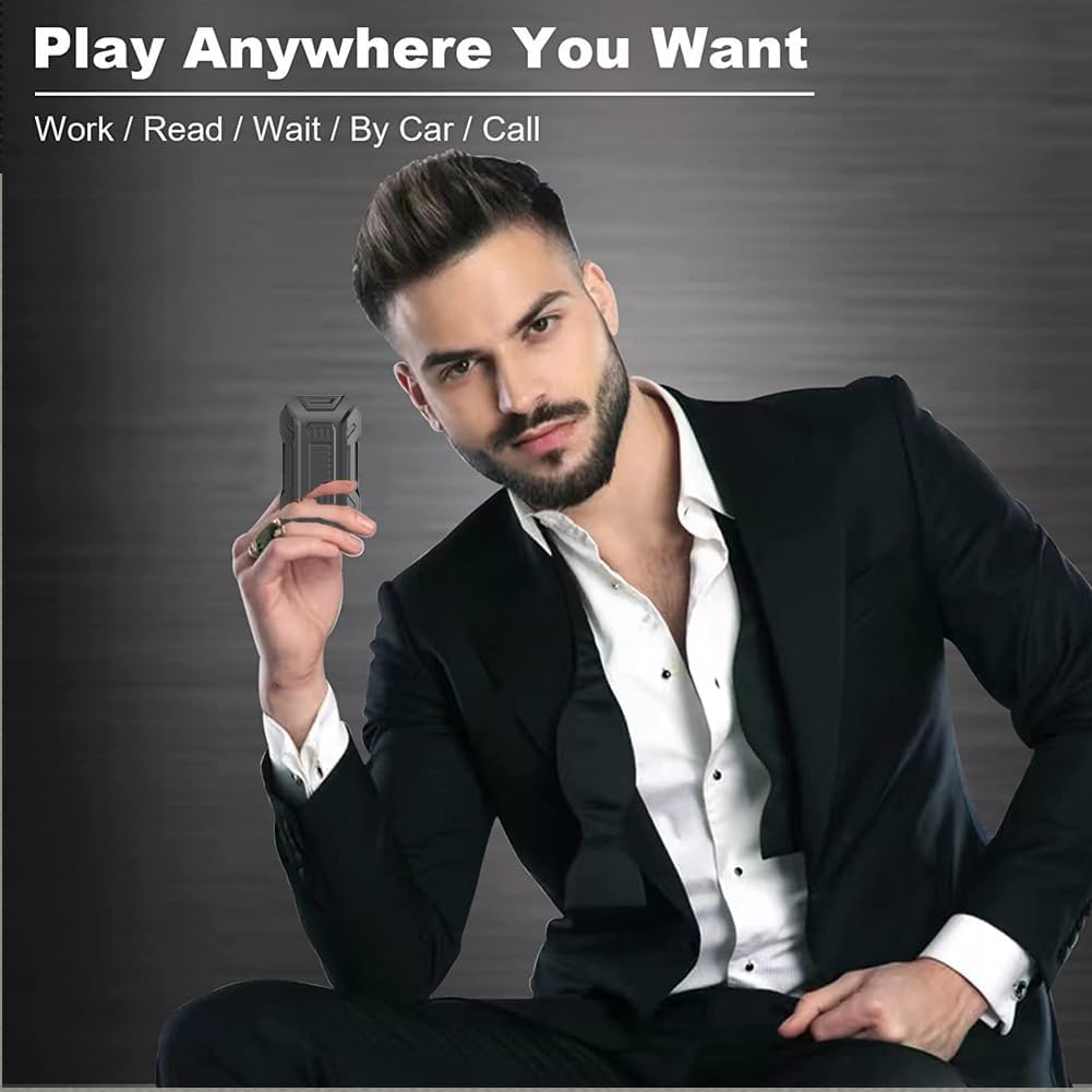 Metal Fidget Slider, Magnetic Brick Fidget Toy EDC Fidget Toys for Adults, ADHD Anxiety Stress Relief Toys, Ideal Gifts for Father Man & Friends