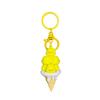 Unique Cream Ice Stack Keychain Adorable Silicone Cartoon Bag Accessory