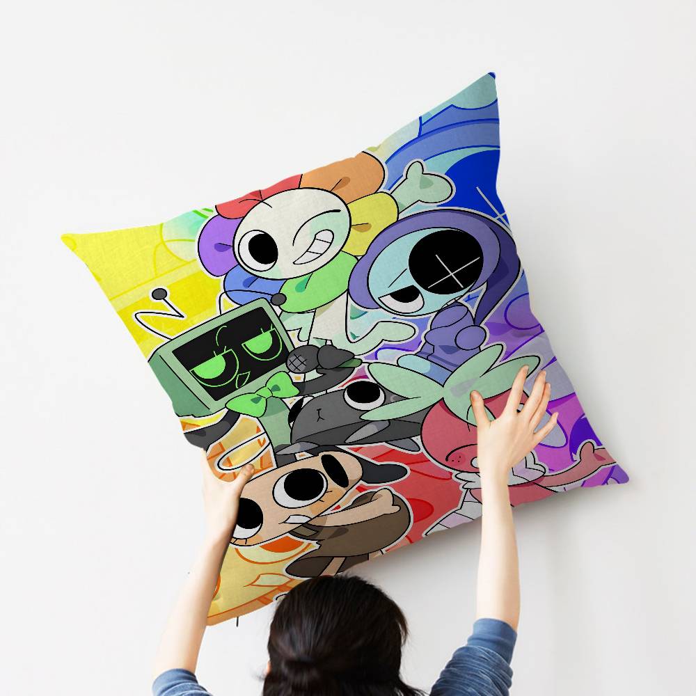 D-Dandys WorldS Cartoon Pillow Gifts Home Office Furnishings Bedroom Sofa Car Cushion Cover case 45x45cm