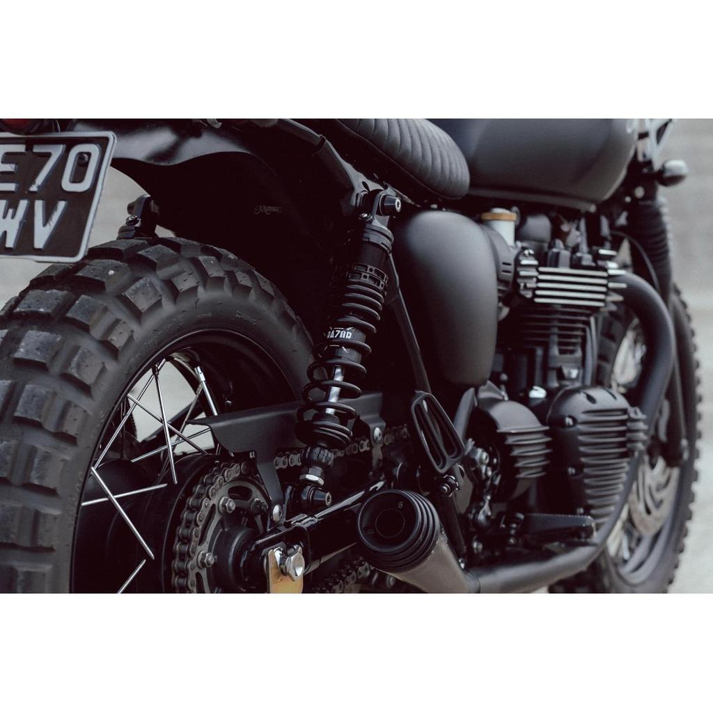 Bullone di Finitura per Ammortizzatore Posteriore Motone Nero T100/T120 SpeedTwin900 Scrambler900 OTS008B