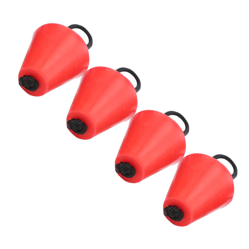 4Pcs Universal Inflatable Boat Drain Hole Silica Gel Scupper Plugs Stopper for Most Kayaks