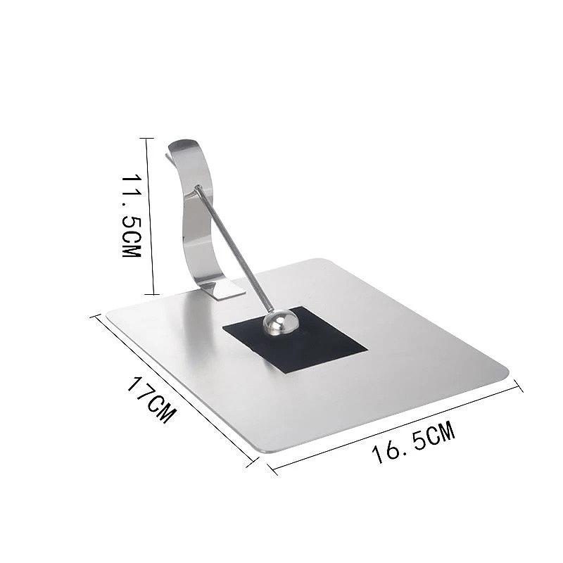 Stainless Steel Square Tissue Holder Tabletop Handkerchief Holder Restaurant Napkin Holder Hotel Decoration Home Accessories