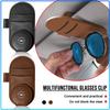 Car Leather Glasses Clip Sun Visor Multi-function Sunglasses Clip For Opel Astra C G H Insignia J K Zafira B Corsa Vectra C Corsa C