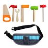 Wood Construction Pretend Play For Toddler Realistic ToolSet Fine Motor Skill Development Early Education Learning Toy
