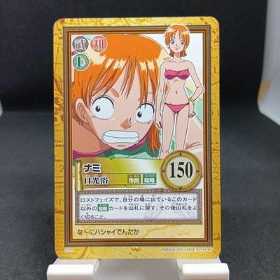 One Piece Card Nami C370 Hyper Battle Carddass Japanese Vintage Rare Anime
