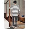 Pajamas Spring and Autumn Men's New Long Sleeve Outable Home Clothes Simple and Casual Large Set