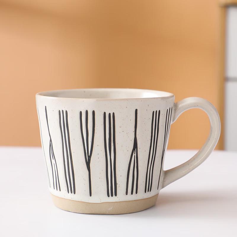 

OLOEY Japanese Coarse Pottery Mug Set