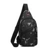 Men's Fashion Messenger Bag Lightweight Sports Leisure Chest Bag Casual Simple Large Capacity Male Bags