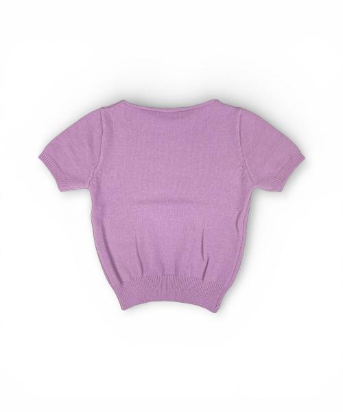 Bonseullipi Soft Half Sleeve Knit (Pink)