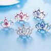 Süße Kinder Mädchen Strass Prinzessinnenkrone Haarkamm Haarspange Geburtstagsparty Diadem