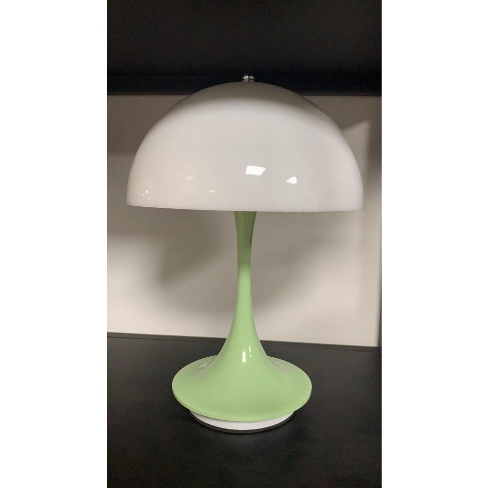 Lampă de masă mică, nordică, retro, de lux daneză, lampă de noptieră pentru dormitor, reîncărcabilă, decorare pentru studiu, lampă de atmosferă pentru sufragerie Mushr