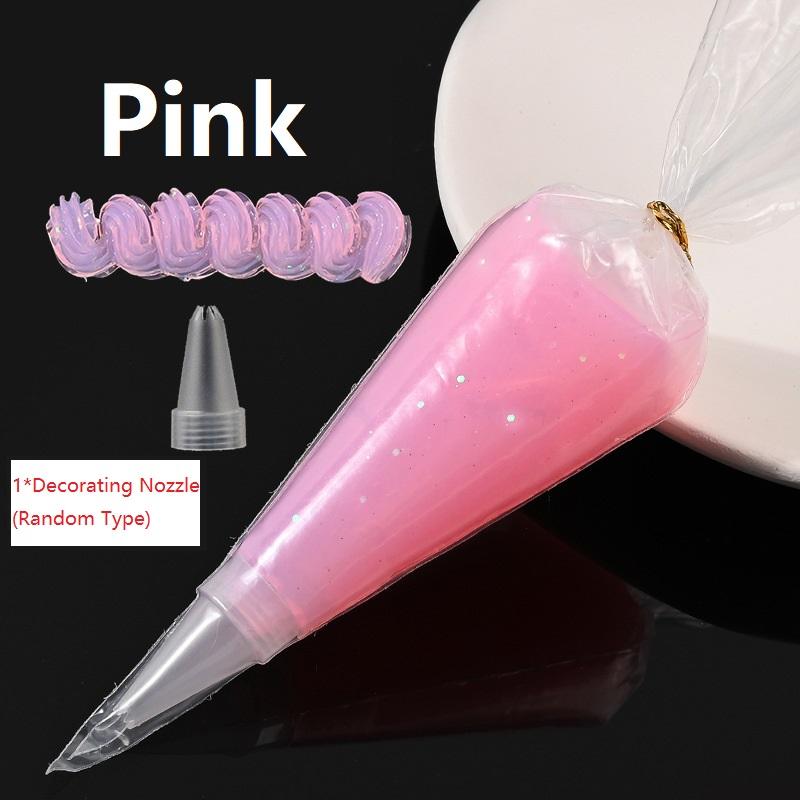 50g Colla Colla Glitterata Gelatina Trasparente per Decorazione Fai da Te Guscio Cellulare Materiale Accessori Spilla Fai da Te Scatola per Cancelleria