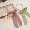 Women Headband Detachable Detachable Ribbon Bow Anti-Slip Thin Edges Hair Hoop Daily Wear Hair Accessory