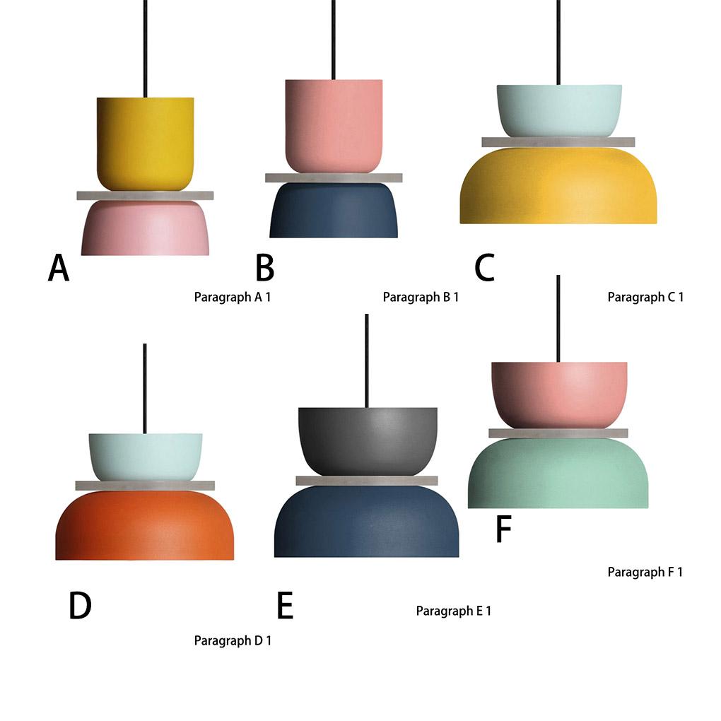 Bedroom ple Design Pendant Lamp Home Office Modern Style Aluminum Alloy Hanging Light Suspension Lamps Lighting Accessories