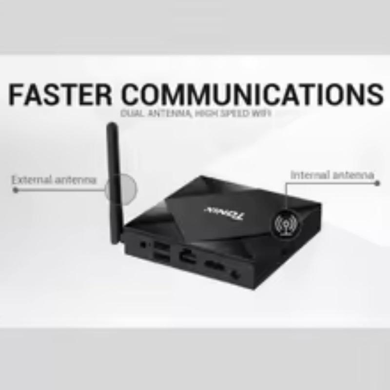 Tanix TX6S TV-Box: Android 10, Allwinner H616, 2,4 & 5,8 GHz Dual-WLAN, 8K