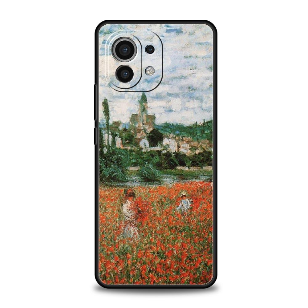 Claude Monet Impressionismus Handyhülle Für Xiaomi 13 12 11 Lite 12T 11T 10T 9T Mi Poco X5 M4 M3 X4 X3 Pro F5 F4 F3 GT 5G Cover