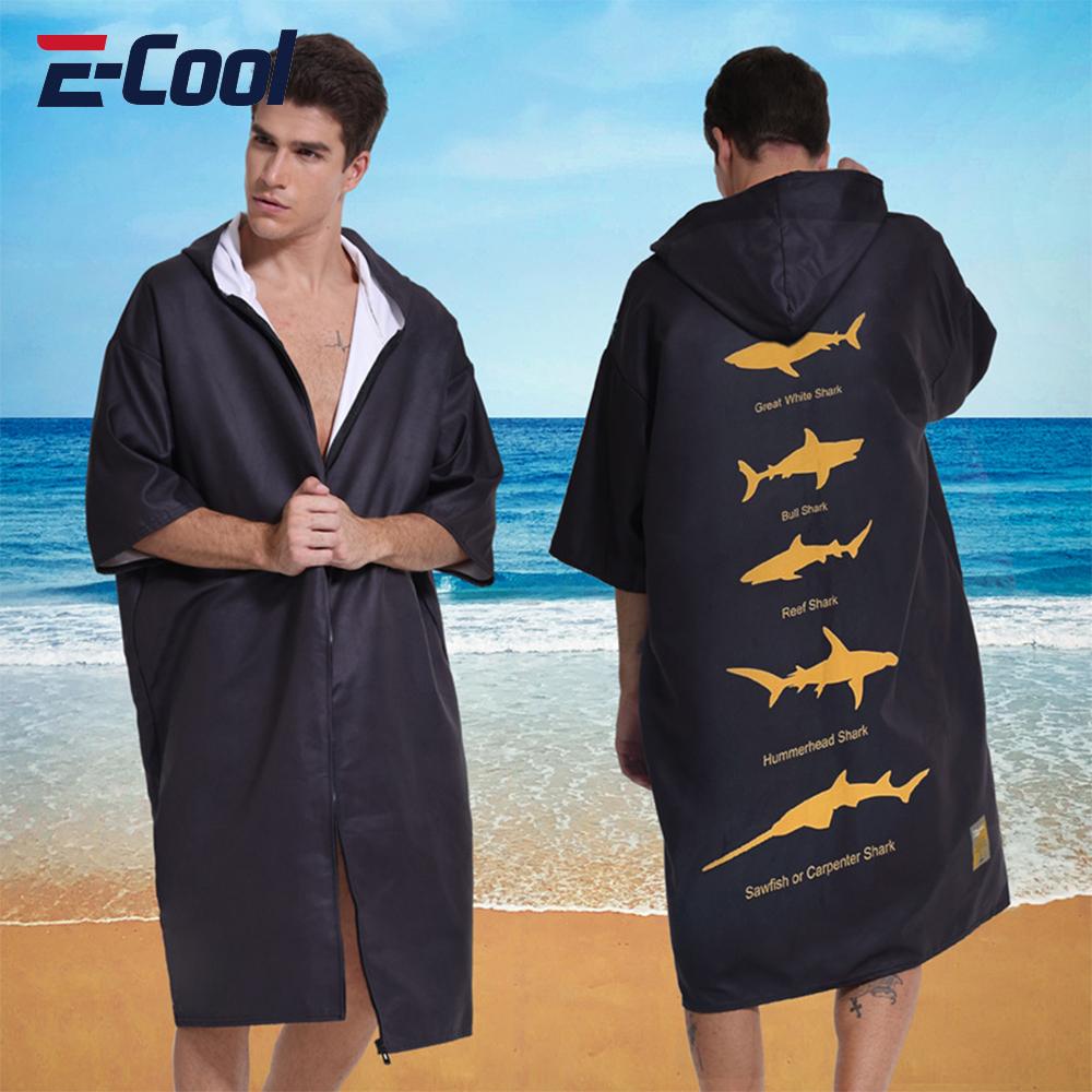 Jmg Household Supplies Microfiber Quick Dry Hooded Beach Towel Swiming Changing Surfing Diving Poncho Towel Soft Home Bathrobe Outdoor Water Sports