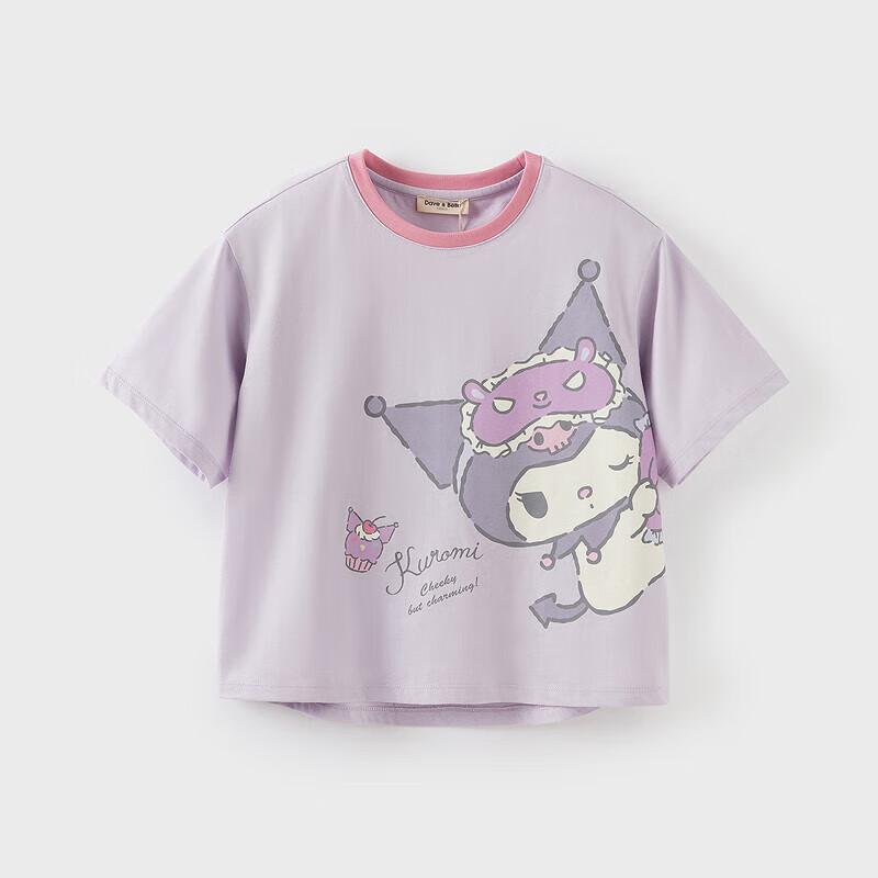 David Bella Kuromi Girls  Short-Sleeve T-shirt 120cm