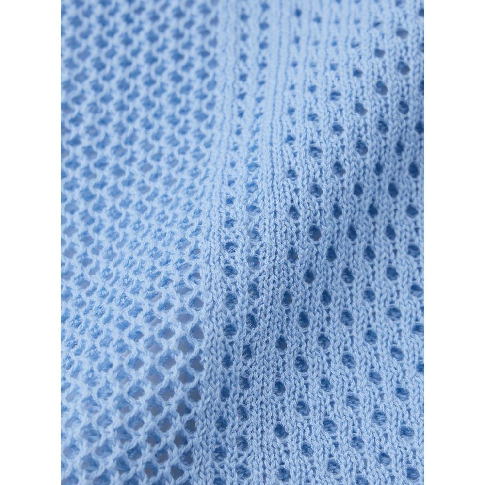 Gu By Uniqlo Kids  Unisex  Washable Mesh Knit Shirt  5 Minute Sleeve  Nt+e
