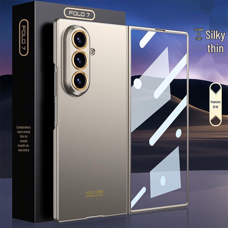 Samsung Z Fold 7 Ultra-thin Hard Protective Case with Integrated Film