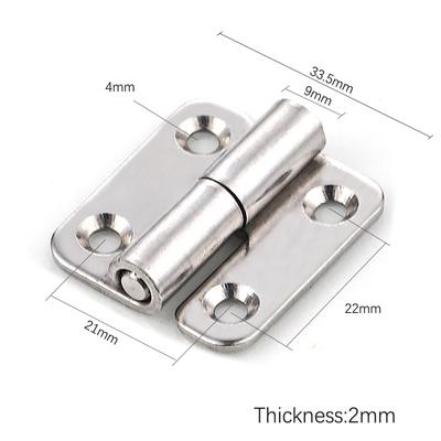 Stainless Steel Thicken Detachable Hinge Removable High Quality Concealed Hinge