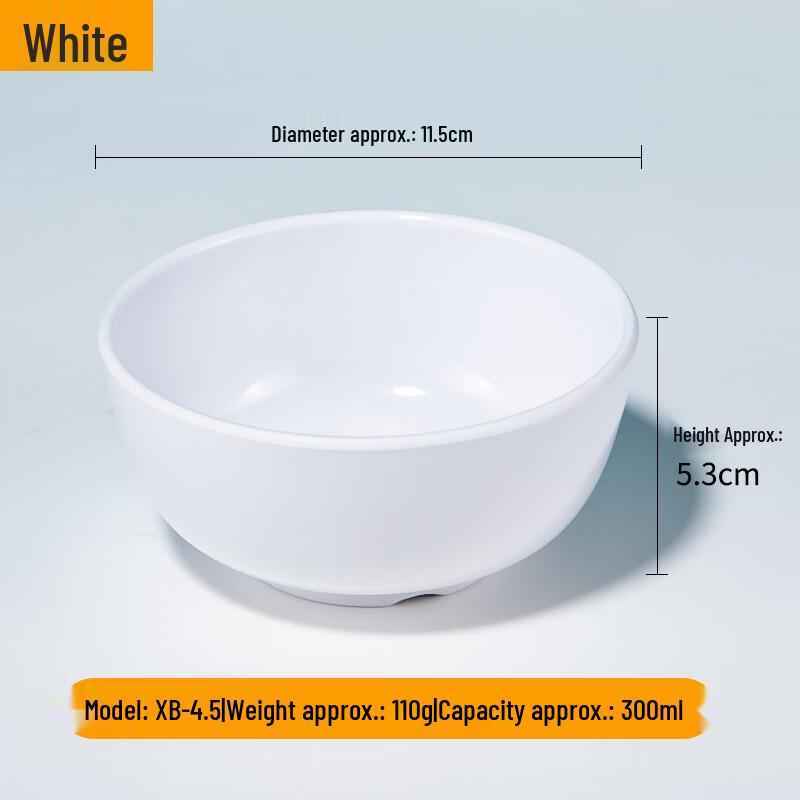 

ZISIZ Cartoon Style Melamine Rice and Soup Bowls