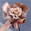 Valentine's Day Camellia Rose Bouquet DIY Kit - Perfect Birthday Gift for Girlfriend or Best Friend