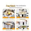Midea 3-Layer Stainless Steel Multi-Function Steamer Pot