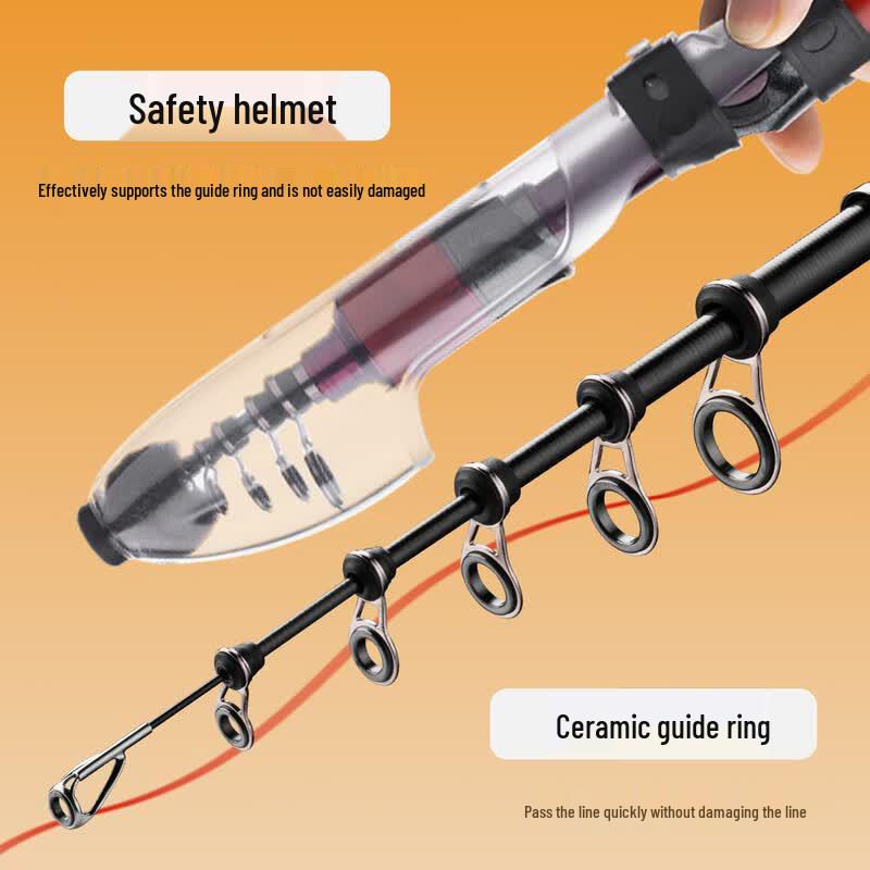 GW Jianshou Telescopic Portable Lure Fishing Rod