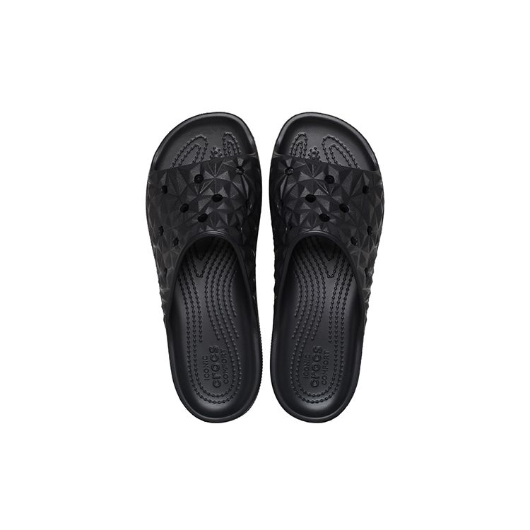 Crocs Classic Durian Cloud Slide Sandals Women Sandals Black 209564-001